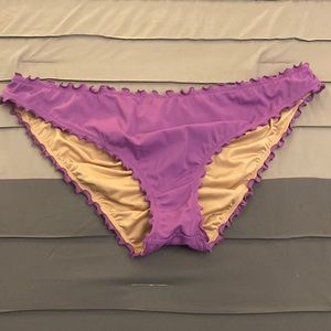 Purple bikini bottom